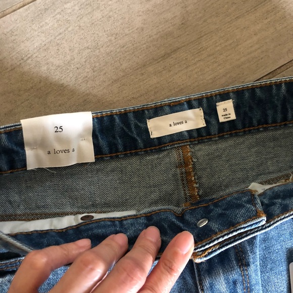 A Loves A Pencil Denim Skirt - Picture 12 of 12